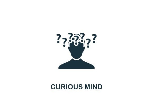 Curious Mind Icon: A Versatile Symbol for Creative and Innovative Design