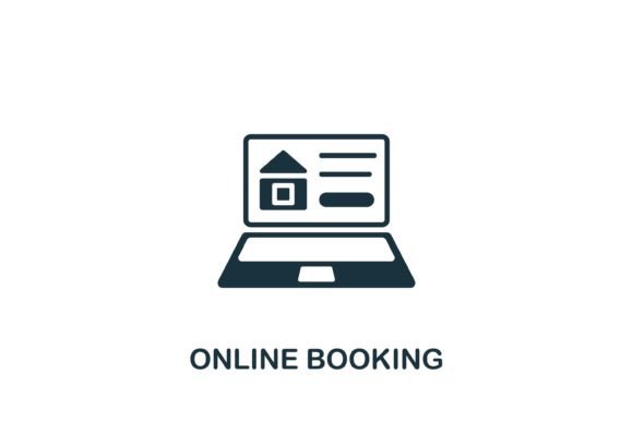 Enhance Your Brand with a Professional Online Booking Icon