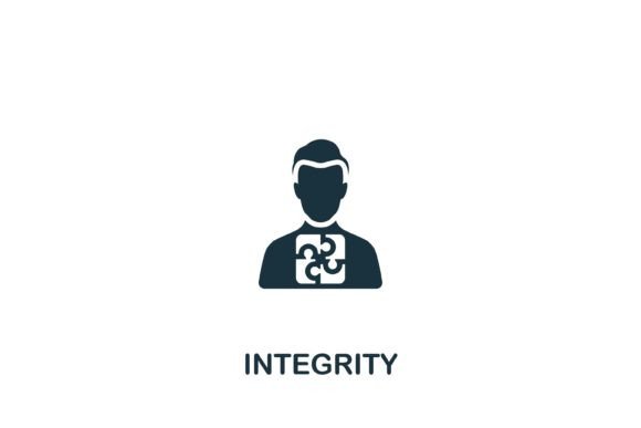 Integrity Icon: A Simple and Versatile Symbol for Modern Design