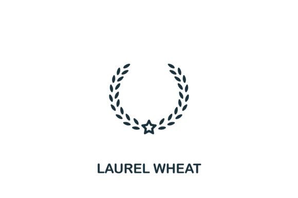 Laurel Wheat Icon: A Versatile Symbol for Success and Growth