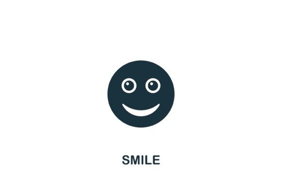 Simple and Versatile Smile Icon for Design