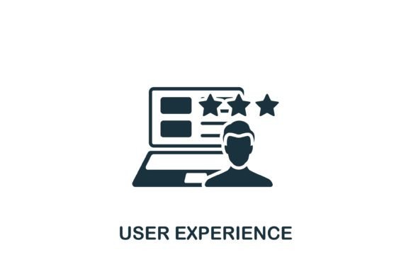 User Experience Icon: Elevating Digital Design with Simple Line Elements