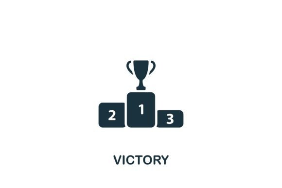 Victory Icon: A Simple Yet Powerful Success Symbol