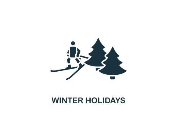 Winter Holidays Icon: A Versatile Tool for Your Creative Projects